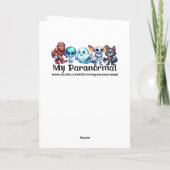 Grappige Bigfoot Pickleball verjaardag Kaart (Achterkant)