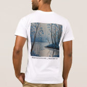 Grappige Bigfoot Prank Mode T-shirt (Achterkant)