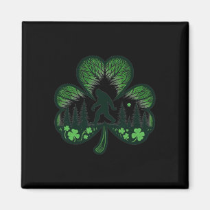 Grappige Bigfoot Saint Paddys St Patricks Dag Cool Magneet