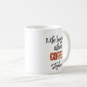 Grappige Bigfoot Sasquatch in het Bos Koffiemok (Voorkant rechts)