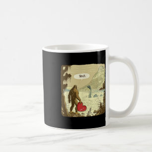 Grappige Bigfoot Sasquatch Loch Ness Monster Grapp Koffiemok