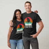Grappige Bigfoot vader vaders dag een vader als ik T-shirt (Unisex)