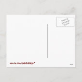 Grappige Bigfoot Valentijnsdag Pun Feestdagenkaart (Achterkant)