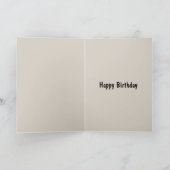 Grappige Bigfoot Verjaardag Kaart (Binnen)