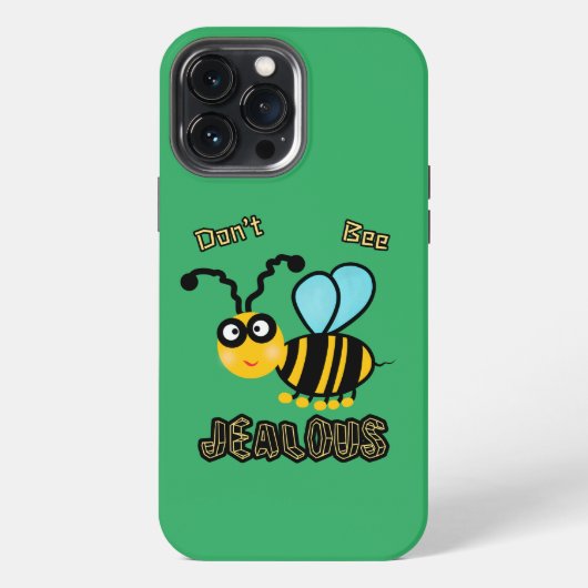 Grappige bij iPhone hoesje (Achterkant)