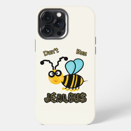 Grappige bij iPhone hoesje (Achterkant)