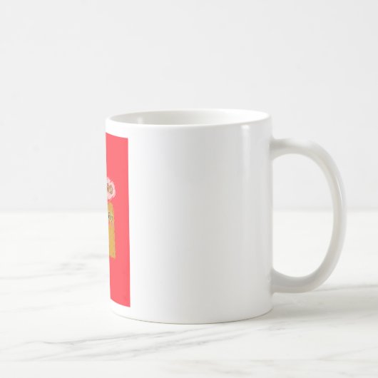 Grappige Bij Kunstprint Koffiemok (Rechts)