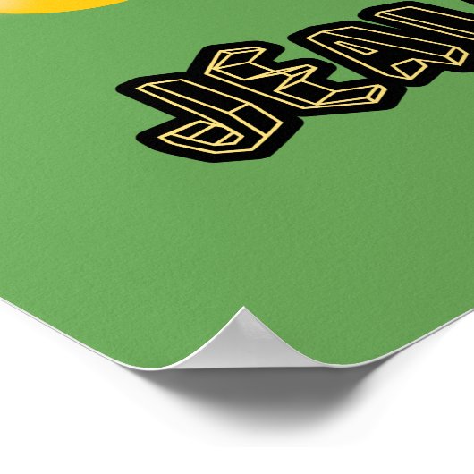 Grappige bij poster (Hoek)