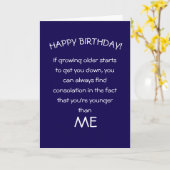 Grappige Bijbelse gelukkige verjaardagswens Kaart (Gele Bloem)