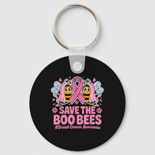 Grappige Bijen Ghost Boo Borstkanker Bewustzijn Ro Sleutelhanger