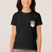 Grappige bijen in de zak Tri-Blend shirt (Voorkant)