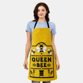 Grappige bijenhoning koningin bij schort (Gedragen)