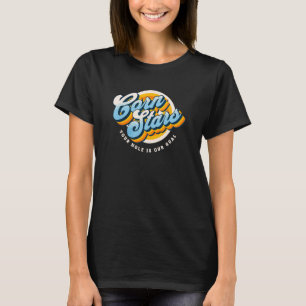 Grappige bijpassende Cornhole-uniformen Corn Stars T-shirt