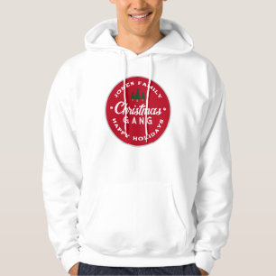 Grappige bijpassende familie kerstboom hoodie