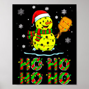 Grappige bijpassende familie kerstman Ho Ho Ho Ckl Poster