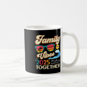 Grappige bijpassende familie vibes reünie 2025 waa koffiemok