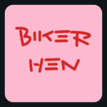 GRAPPIGE BIKER CHICK STICKERS<br><div class="desc">BIKER HEN? ALS JE KINDEREN HEBT,  DAN WORDT JE EEN KIP IN PLAATS VAN EEN KIP...  GA VOOR MEER GEKKE SLOGANS NAAR WWW.YEIRL.COM</div>