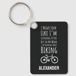 Grappige Biker Sleutelhanger