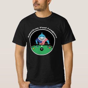 Grappige Biljart Amerikaanse Poolcompetitie T-shirt