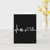 Grappige biljart liefhebbers cadeau liefde biljart kaart (Gele Bloem)