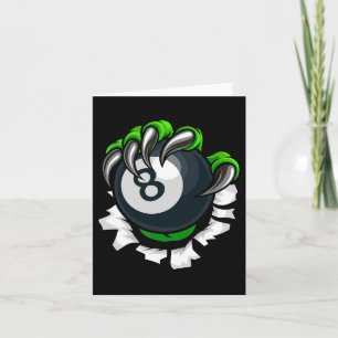 Grappige Biljart Nails Art Biljart Spelen Pool P Kaart