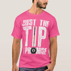 Grappige Biljart Pool Cue Biljartspelers T-shirt