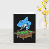 Grappige Biljart Pool Haai Hall Snooker Joke Billi Kaart (Gele Bloem)
