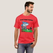 Grappige Biljart Poolhal Rebel T-shirt (Voorkant volledig)