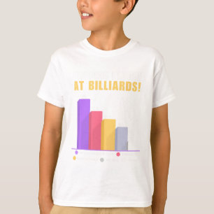 Grappige Biljart Pun Gifts - Reden waarom ik verli T-shirt