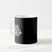 Grappige biljartdriehoek koffiemok (Voorkant links)