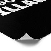 Grappige Billard Lover Quotes Indoor Pool &Camp; B Poster (Hoek)