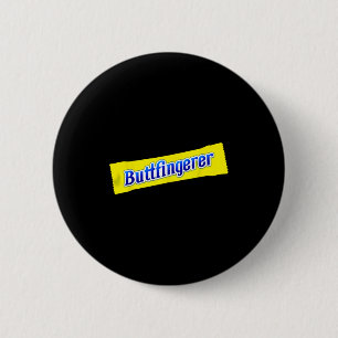 Grappige Billenvingeraar Ongepast Offensief Volwas Ronde Button 5,7 Cm