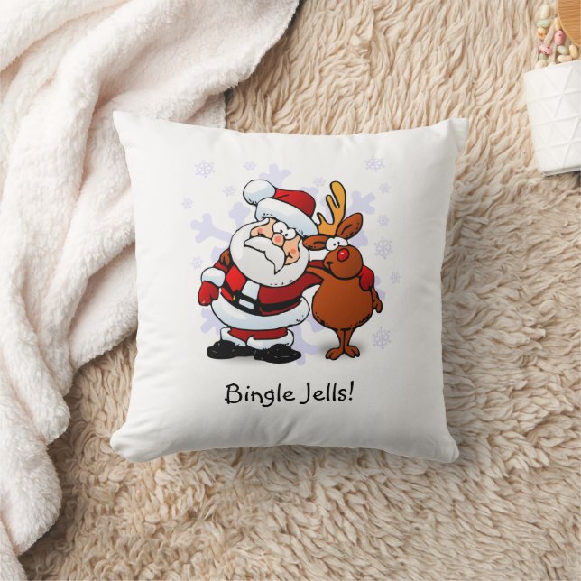 Grappige Bingle Jells Vakantie Kussen (Deken)