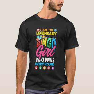 Grappige Bingo Avond Citaat Vrouwen Legendarische  T-shirt