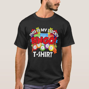 Grappige bingo speler, bingo liefhebber. Dit is mi T-shirt