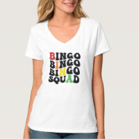 Grappige Bingo squad woordkunst