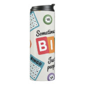 Grappige Bingo Thermosbeker (Gedraaid links)