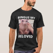 Grappige Bingus Mijn geliefde Hairless Sphinx Cat  T-shirt (Voorkant)