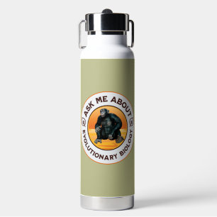 Grappige Biologie Leraren Evolutie Humor Cadeau Waterfles