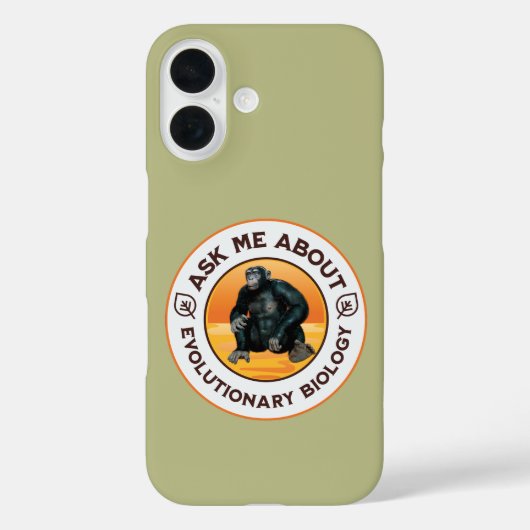Grappige biologieleraar evolutie humor cadeau Case-Mate iPhone case (Achterkant)