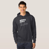 Grappige Biomedical Engineer Definition Hoodie (Voorkant volledig)