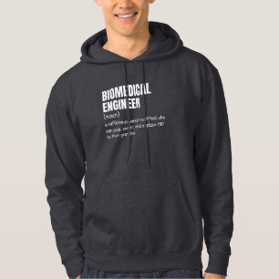 Grappige Biomedical Engineer Definition Hoodie