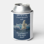 Grappige bipolaire Beren Blikjeskoeler (Blikje Voorkant)