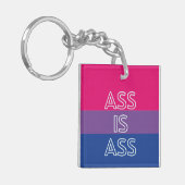 Grappige biseksuele Sleutelhanger (Voorkant Links)