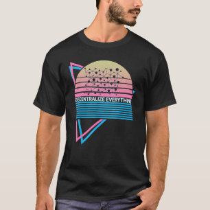 Grappige Bitcoin Crypto Cryptocurrency Decentralis T-shirt