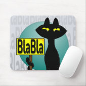 Grappige BlaBla-muisplaat van Bad Boogie Muismat (Met muis)