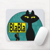 Grappige BlaBla-muisvloer van Bad Boogie Muismat (Met muis)