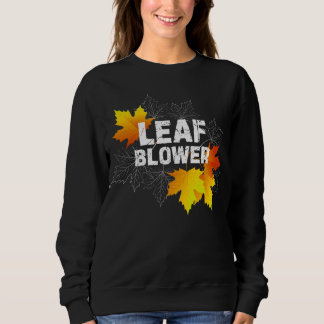 Grappige bladblazer herfst vallende bladeren kostu trui