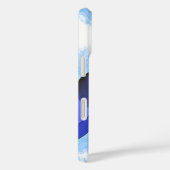 Grappige Blauwe Vogels Cartoon Case-Mate iPhone Case (Achterkant / Rechts)