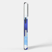 Grappige Blauwe Vogels Cartoon Case-Mate iPhone Case (Achterkant / Rechts)